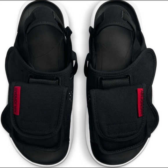 Jordan Shoes Air Jordan Ls Slide Black Red White Sandal Slide Men Siz Or 11 Poshmark